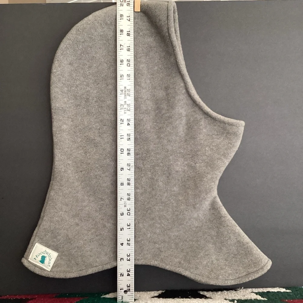 Vintage hoodwinks balaclava fleece hat made in USA